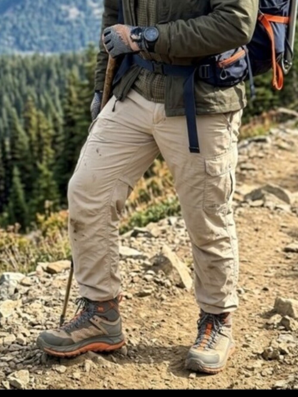 The North Face Men's Tan Cargo Pants